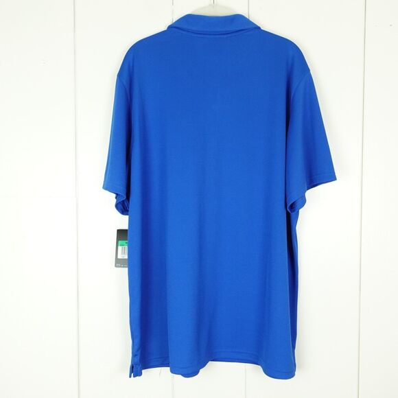Nike Tennis Dri-Fit Mens Short Sleeve Polo Size XL Blue Activewear NWT - Picture 10 of 12